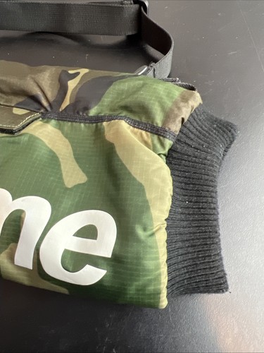 SUPREME Hand Polartec Warmer Camouflage Pattern Khaki Green Used - Picture 5 of 14