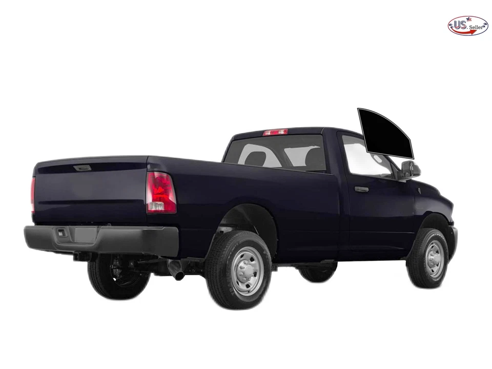 Kit de película de tinte de ventana de 2 capas precortada para Ram 2500/3500 2010-2018 cabina regular Foto 2 de 4