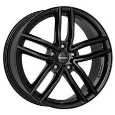 1x DEZENT DEZENT TR BLACK black 7.0Jx17 5x108 ET48