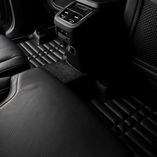 Juego alfombrillas coche 5D Premium TPE adecuado para Mercedes Clase C (W205/S205) construcción - Imagen 12 de 12