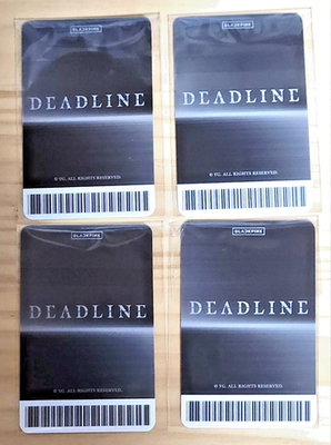 NEW BLACKPINK DEADLINE Weverse Limited POB Photocard 4 Set All