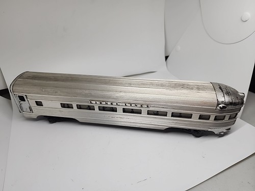 Lionel 2531 Vintage O Lionel Lines Silver Dawn Aluminum Observation Car - Picture 2 of 11