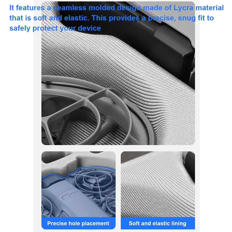 Storage Bag Carrying Case for DJI Neo 2 Fly More Combo EVA Travel Bag Accessory - Image 4 of 4