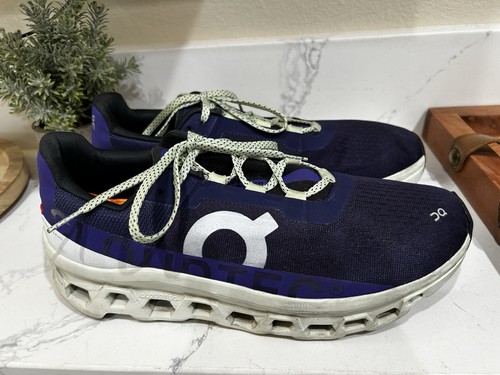 ON Cloud swiss engineering cloud monster Shoes Men’s 12 EU 47 blue - Picture 2 of 9