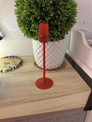 Orologio a ventosa rotondo rosso bianco Ikea Stakig - Foto 5 di 8