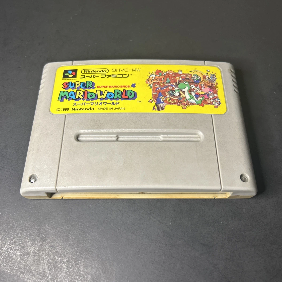 Видеоигры Nintendo SNES NTSC-J (Япония) Super Mario World