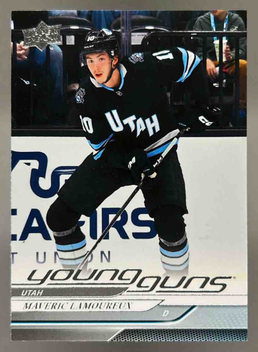 2024-25 Upper Deck Maveric Lamoureux #487 Young Guns RC Rookie