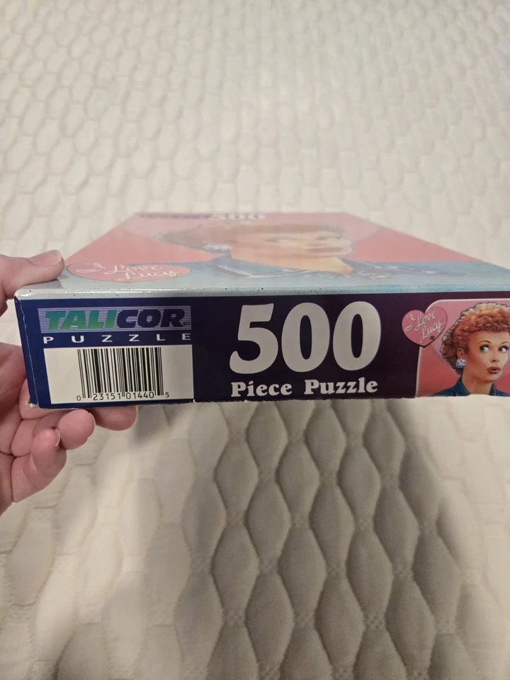 Rompecabezas I Love Lucy 1997 vintage 500 piezas, marca Talicor, 13" x 19" Foto 2 de 4