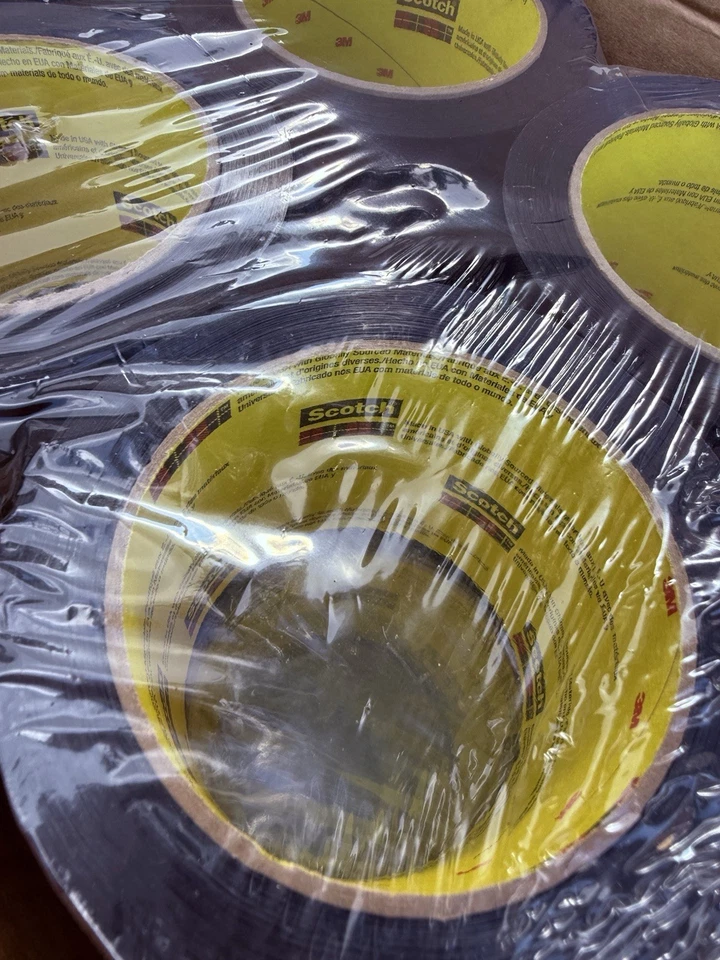 Uno. Cinta de embalaje Scotch 3M-3 pulgadas x 426 pies Amazon Prime. Foto 2 de 4