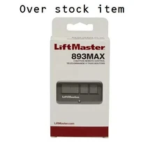 LiftMaster 893MAX 3 Button Visor Remote Control Garage Door Opener
