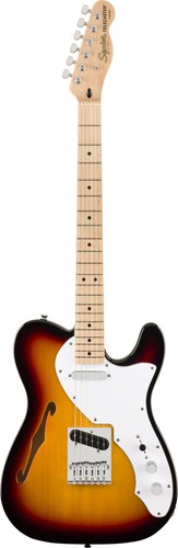 Combo de guitarra eléctrica Squier Affinity Telecaster Thinline 3 colores Sunburst - Imagen 2 de 11