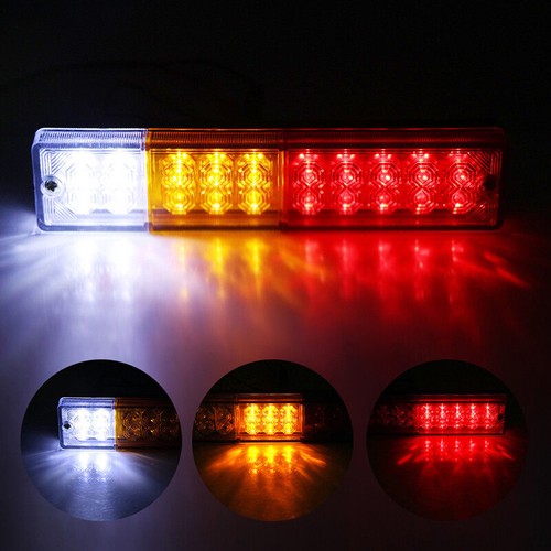 20 LED Tail Light Car Truck Trailer Stop Rear Reverse Turn Indicator LampsWK _yi - Picture 3 of 9