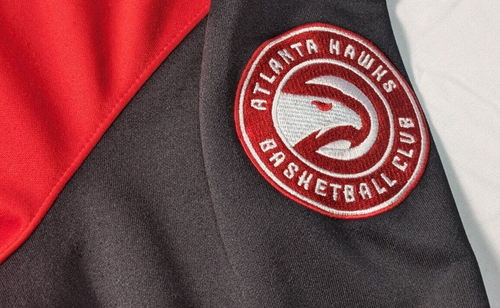 Atlanta Hawks Adidas Rebrand Track Jacket Basketball Club 2015 Men's Small - Picture 3 of 7