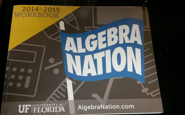 Algebra Nation 20142015 Workbook (University of Florida) eBay