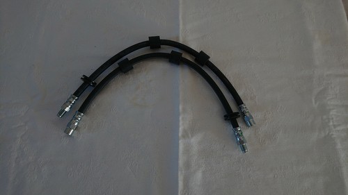 Mangueras de freno bmw serie 5 serie 6 serie 7 serie 8 e28 e34 e24 e31 e32 eje delantero nuevo 2 unidades - Imagen 2 de 6