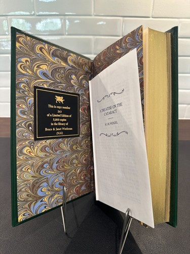 Rare Medical Classic A Treatise on the Cataract M De Wenzel 1984 Gryphon Edition - Picture 1 of 12