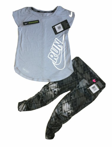 NWT NIKE W/W.O. DRI-FIT Legging & Tops 2PC Outfits ASSRTD Styles Sz 4, 5, 6, 6X - Picture 7 of 15