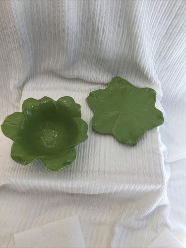 AMBIENCE SUNFLOWER BRIGHT COLLECTION OF A PLATE & BOWL COMBO IN LIME GREEN COLOR - 第 4/6 張圖片