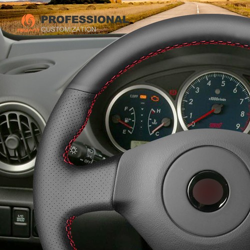 Hágalo usted mismo Cubierta de volante de cuero genuino para Subaru Impreza WRX (STI) 2005- - Imagen 4 de 15