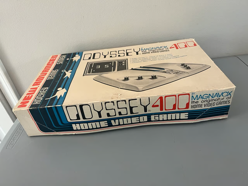 1980's Magnavox Odyssey 400 Video Game System Complete in Box - Picture 2 of 6
