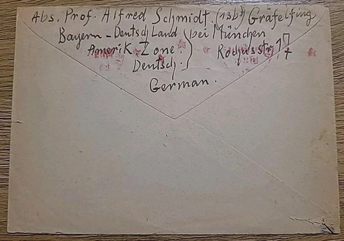 US Zensur Brief Alliierte Besetzung  Varianten (91 - Bild 15 von 84