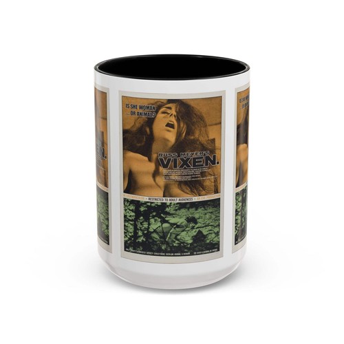 Cult Classic Movie Poster Art Accent Coffee Mug (11, 15oz) - Vixen 1968 - Picture 26 of 40