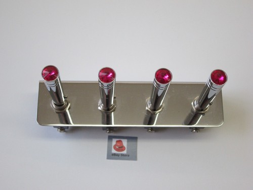 Lowrider hydraulics or Air 3 prongs switch & 4-hole panel & magenta extensions - Picture 5 of 14