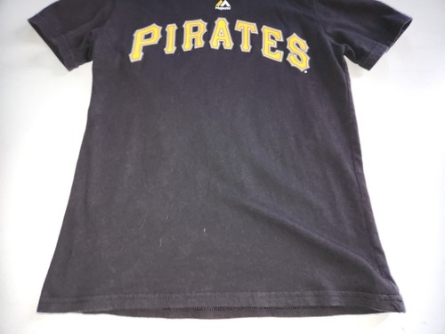 GREGORY POLANCO #25 PITTSBURGH PIRATES SHORT SLEEVED BLACK TSHIRT YOUTH MEDIUM - Picture 13 of 21