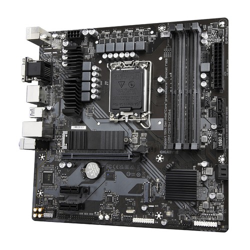 Gigabyte B760M DS3H DDR4 motherboard Intel B760 LGA 1700 micro ATX - Picture 1 of 5