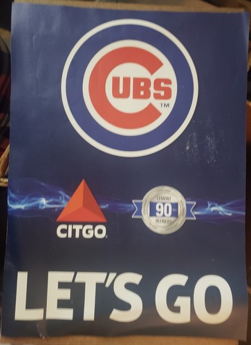 2016 Chicago Cubs 12 1/4 x 17" Fathead Citgo Heyward Russell Montero Rondon - Picture 6 of 6