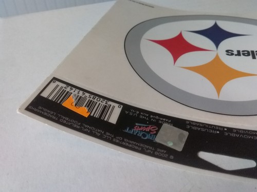 OFFIZIELL LIZENZIERT NFL PITTSBURGH STEELERS AUTO FENSTERAUFKLEBER VERSION A - Bild 7 von 9