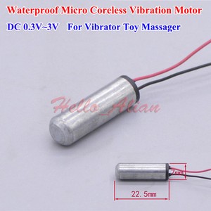 5PCS DC 3V ~ 5V Mini Coreless Impermeable Motor de Vibración Masajeador Vibrador Motor