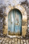 Brick Floor Background Retro Door Photo Props Photography Backdrops Polyester5x7