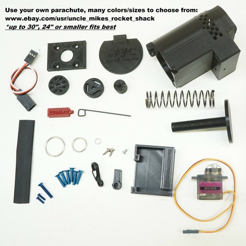 Functional Scale RC Car Parachute Kit for DR10 Drag Car/Slash 2wd, 4wd Speed Run - Picture 12 of 25
