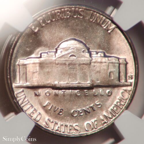 1954-S Jefferson Nickel ~ NGC MS65 5FS ~ FULL STEPS FS LOW POP! #397-003 - Picture 4 of 7