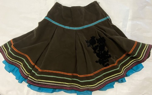 CATIMINI Girl's Outfits 3-Pc 2 Flare Skirt Lined Size 8 & Beaded Top Sz 10 CUTE - Picture 3 of 24