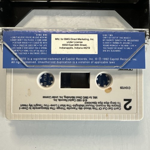 Blue Vocals Vol 2 blue Note 124729 (Cassette) Record Club Version - Picture 2 of 2