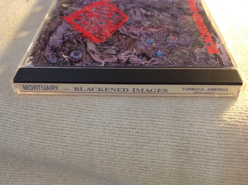 MORTUARY BLACKENED IMAGES DEATH METAL CD '92 JL AMERICA OG MORBID SAINT RARE OOP - Picture 8 of 8