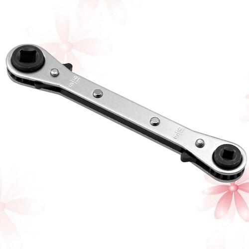 Ratchet Wrench Double Head Reversible Opening Changing Refrigeration Tool New - Picture 9 of 12