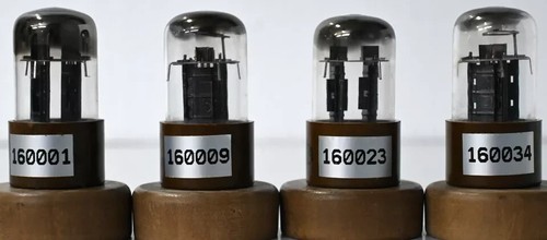 *Perfect matched Quad 2C50 Bendix (Raytheon) Wings Plates Similar to 12SN7GT - Picture 6 of 13