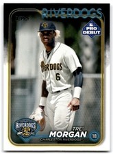 2024 Topps Pro Debut Tre' Morgan Charleston Riverdogs #PD-18