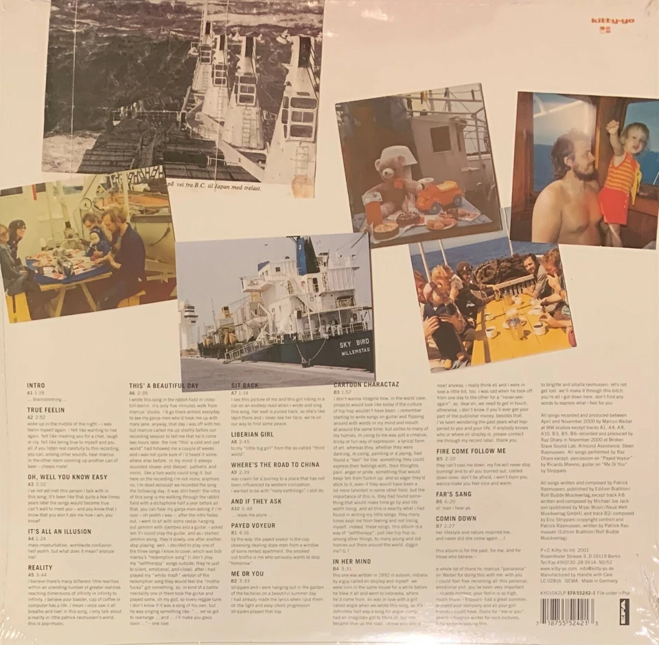 RAZ OHARA ● The Last Legend [Vinyl LP] (Kitty-Yo • 2001) ► neu, still sealed - Bild 2 von 2