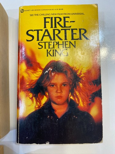Stephen King 4 Book Bundle Green Mile, Dolores Claiborne, Firestarter, Heart - Foto 3 di 10
