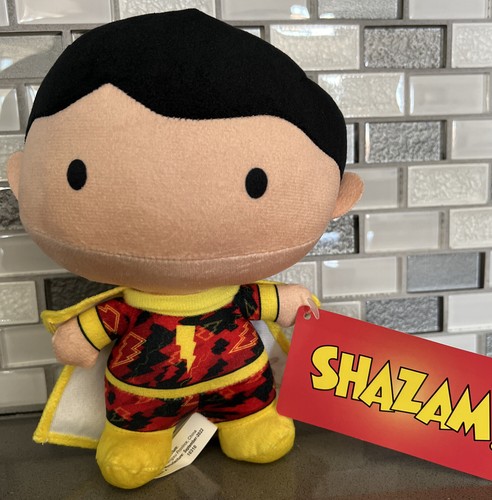 DC Comics Chibi Sticker Costume Captain Marvel Plush Doll Figure / 8โ BRAND NEW - Picture 2 of 21