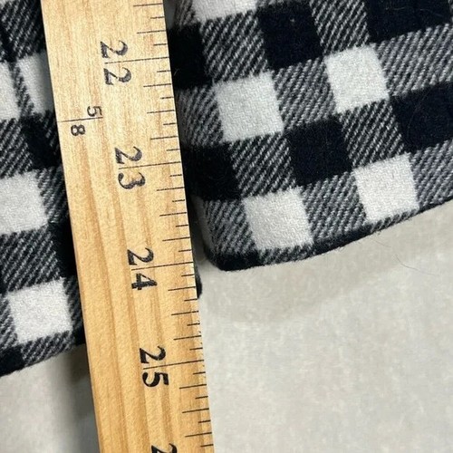 J Crew Größe 8 Wolle Blackwatch Tartan Gingham Messingknopf große Karo Blazer gebraucht, in einwandfreiem Zustand - Bild 10 von 14