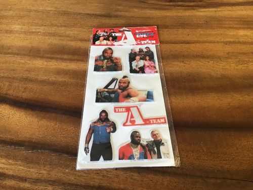 Vintage 1983 A-TEAM Puffy Stickers • Mr T • 1980s - Canadian Seller - Bild 1 von 11