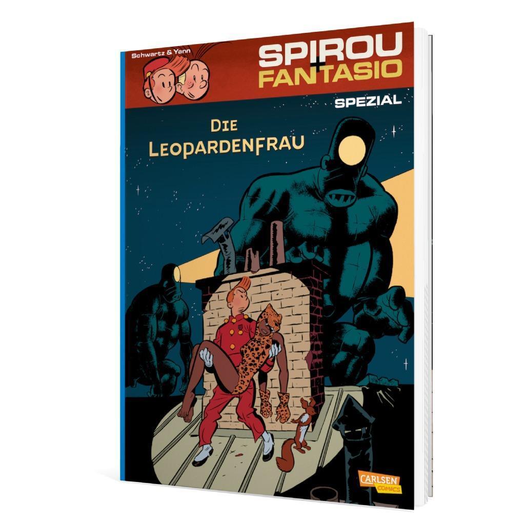 Thumbnail - Spirou & Fantasio Spezial 19: Die Leopardenfrau, Yann