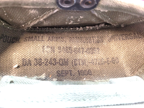 US Marked OD Green Canvas Ammo Bag 1950 - Picture 5 of 6