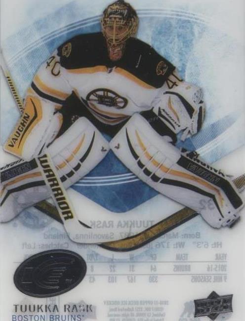 2016-17 Upper Deck Ice - Tuukka Rask #32 - 1 of 1