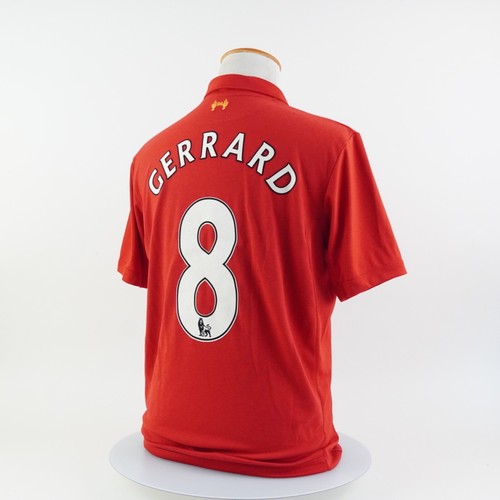 Camiseta de fútbol Liverpool 2012 2013 LFC local talla L fútbol Gerrard 8 PL - Imagen 15 de 24